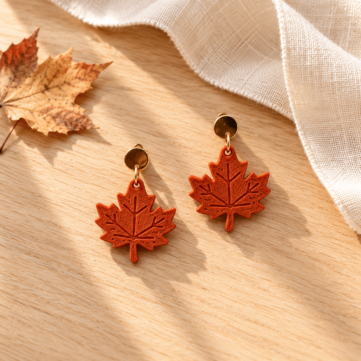 Maple Leaf Earrings — Fall Collection - Image 4
