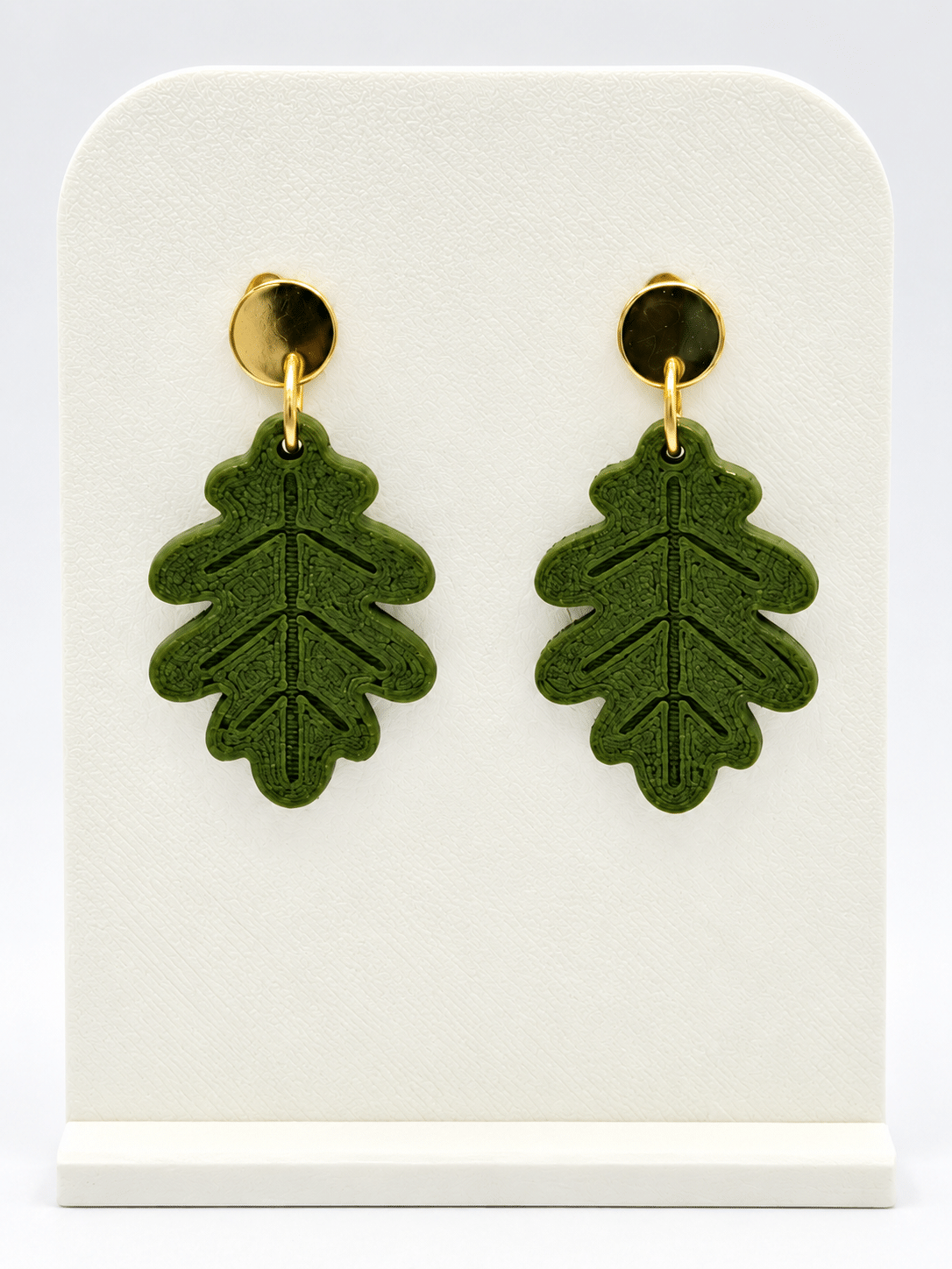 Oak Leaf Earrings — Fall Collection - Image 2