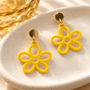 Sunny Daisy Earrings — Openwork