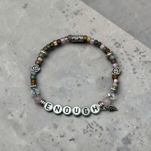 ENOUGH Scripture Bracelet
