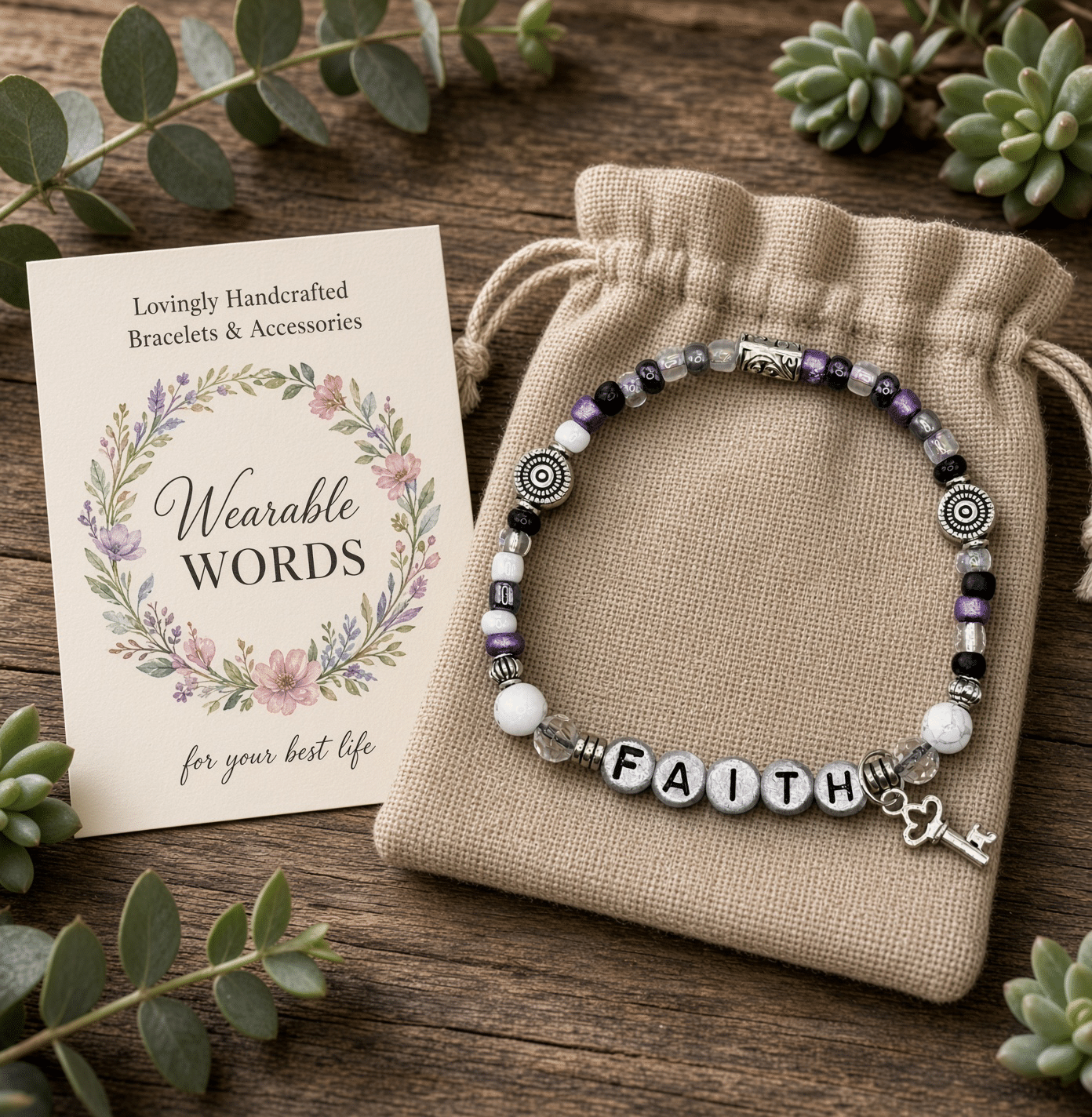 FAITH Inspired Bracelet - Image 5
