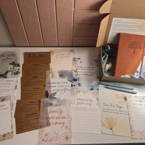 Journaling Gift Box | The Story Within Reflection Kit, Journal & Writing Prompts