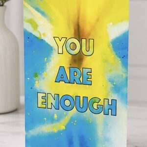 You Are Enough Christian Encouragement Card | Inspirational Greeting Card