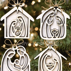 Nativity Christmas Ornaments