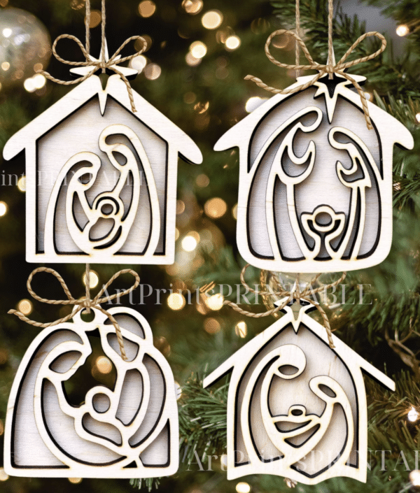 Nativity Christmas Ornaments