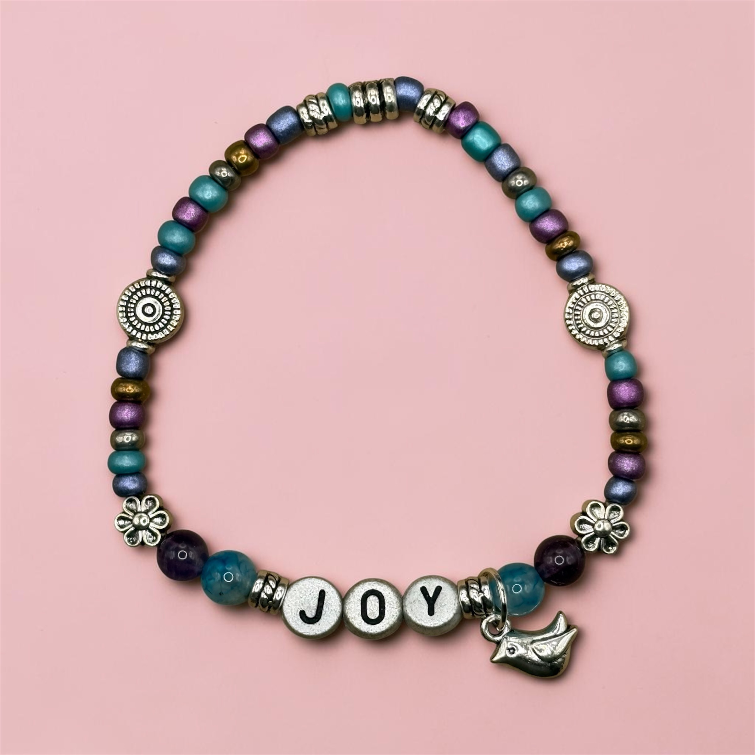 Joy Scripture Bracelet