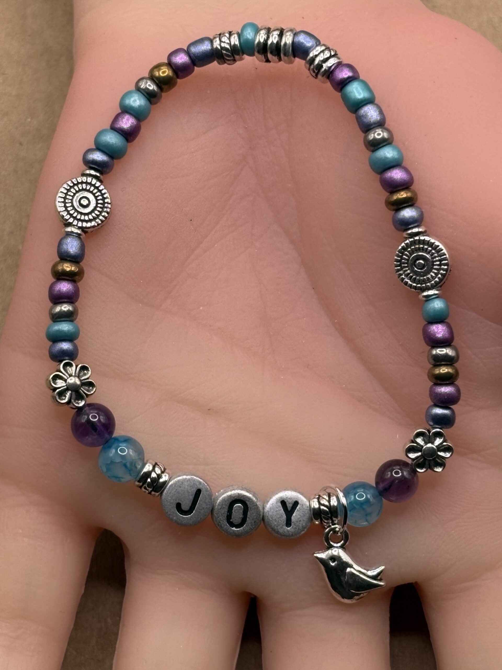 Joy Scripture Bracelet - Image 4