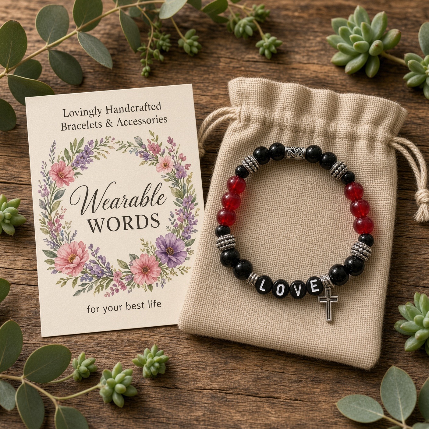 LOVE Inspirational Bracelet - Image 5