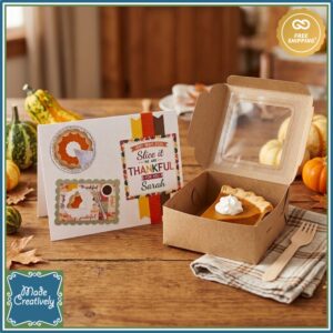 Handcrafted Autumn Greeting Card