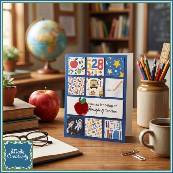 Handcrafted Teacher Greeting Card - Image 2