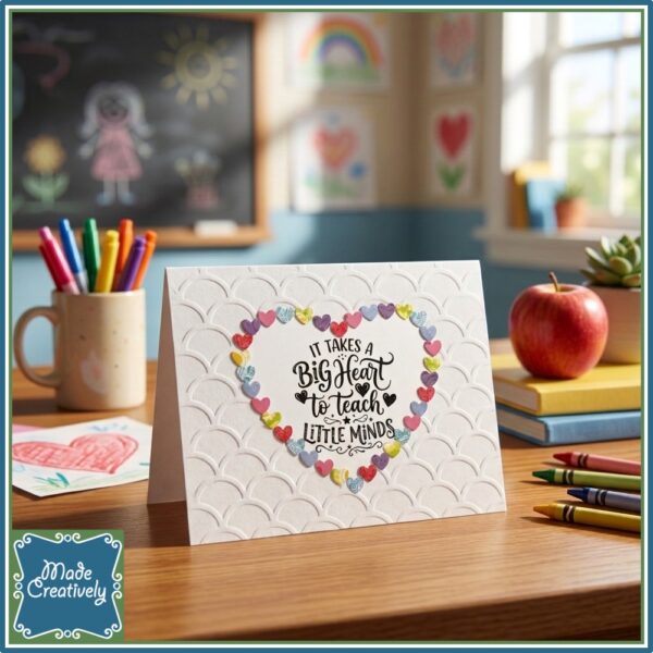 Handcrafted Teacher Greeting Card - Image 3