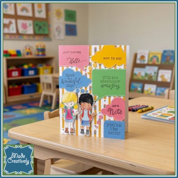 Handcrafted Teacher Greeting Card - Image 4