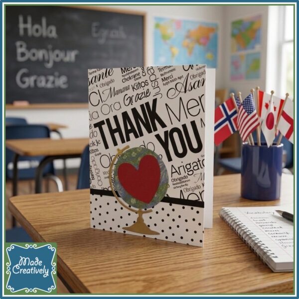 Handcrafted Teacher Greeting Card - Image 5