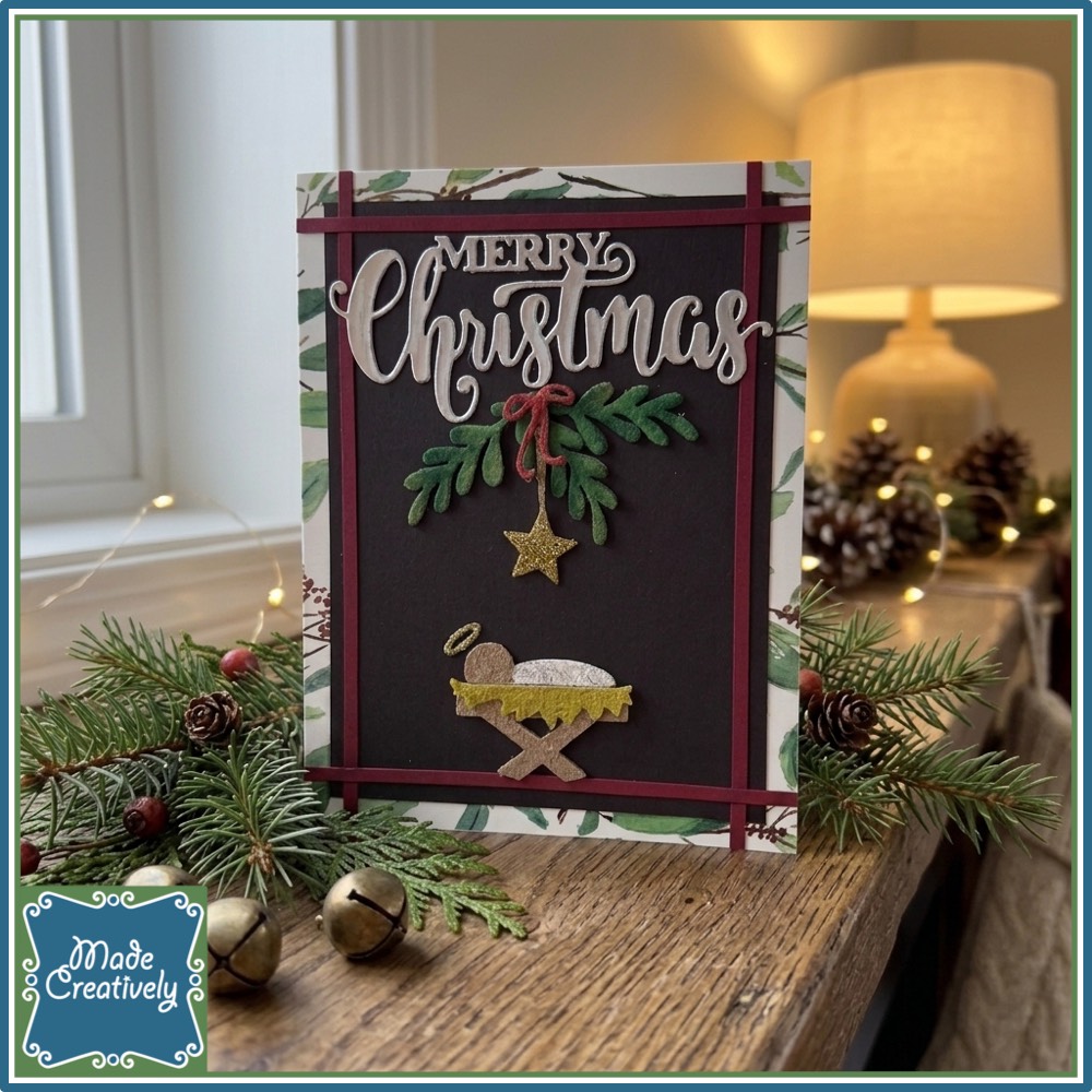 Handcrafted Christmas Greeting Card - Image 2