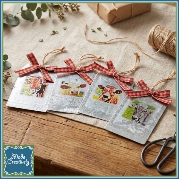 Farmhouse & Floral Metal Tags - Image 5
