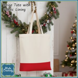 Durable Canvas Tote Bag