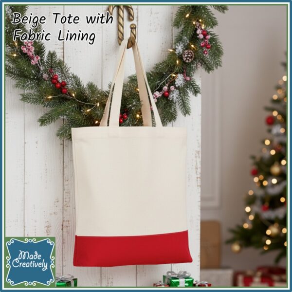 Durable Canvas Tote Bag