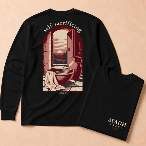 Agape: "Love" Long Sleeve Tee - Image 4