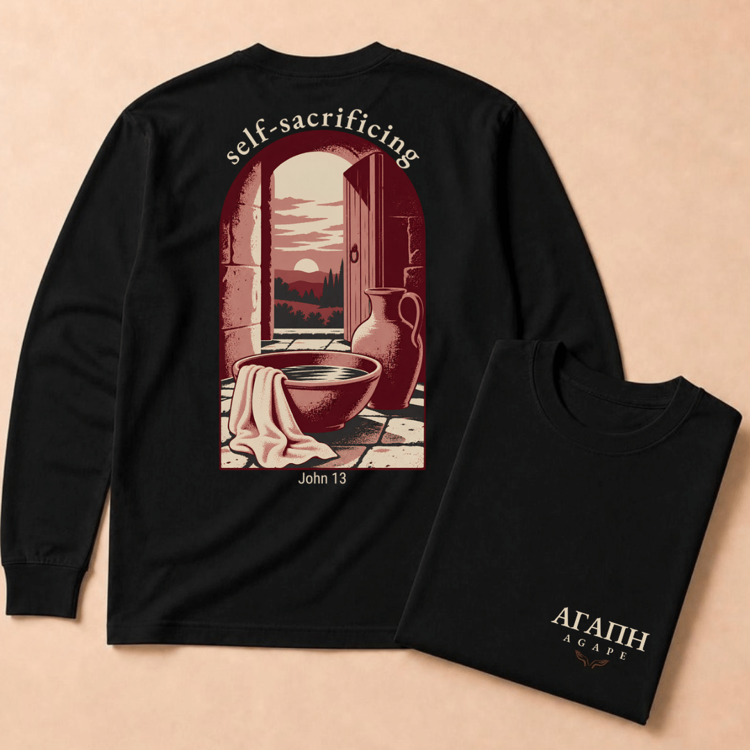 Agape: "Love" Long Sleeve Tee - Image 4