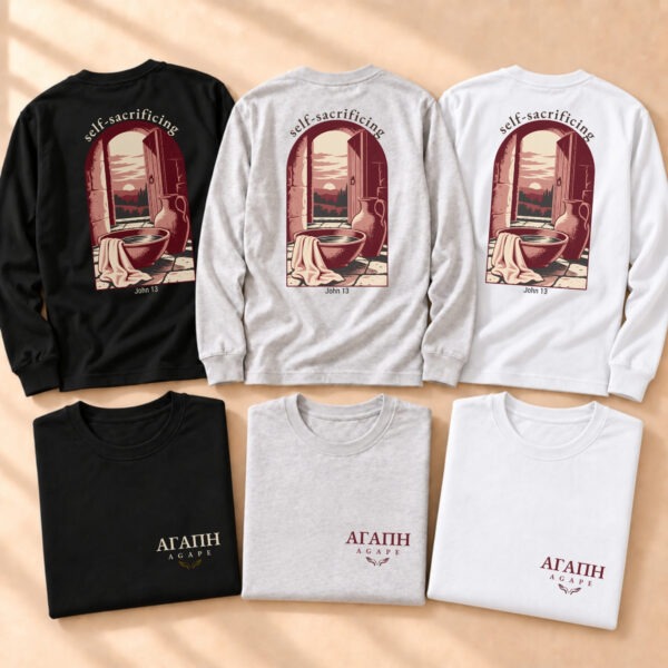 Agape: "Love" Long Sleeve Tee - Image 7
