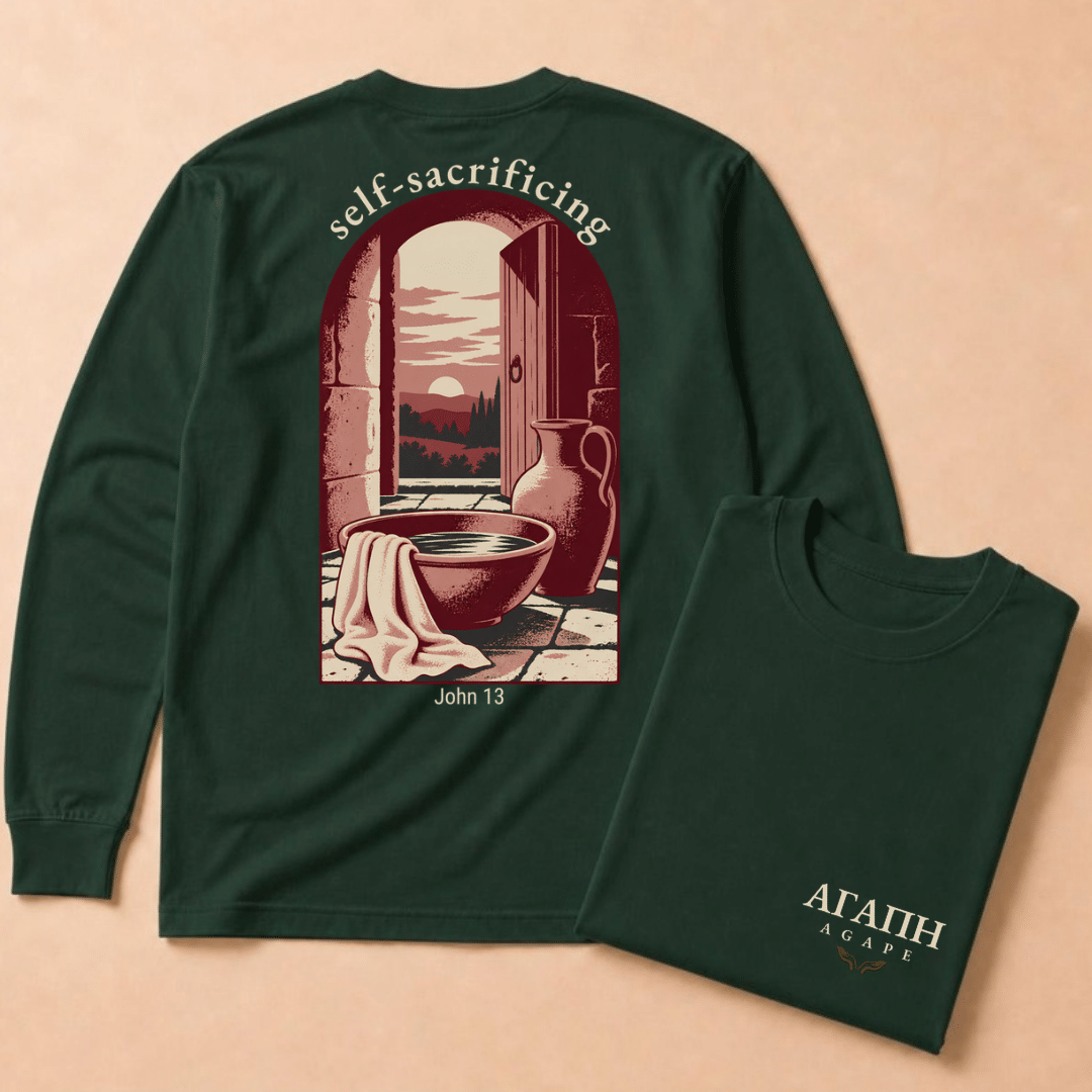Agape: "Love" Long Sleeve Tee - Image 6