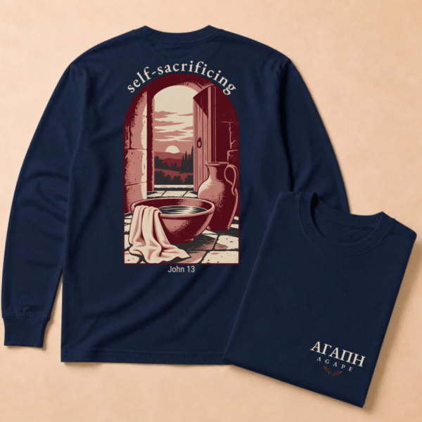 Agape: "Love" Long Sleeve Tee - Image 5