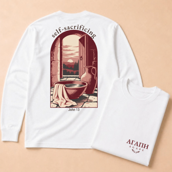 Agape: "Love" Long Sleeve Tee - Image 3
