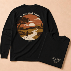 Charis: "Unmerited Favor" Long Sleeve Tee