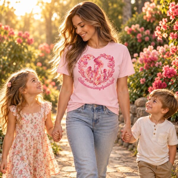 Children Are a Heritage from the Lord Christian T-Shirt | Psalm 127:3 Mom Shirt | Mother's Day Faith Tee - Image 2
