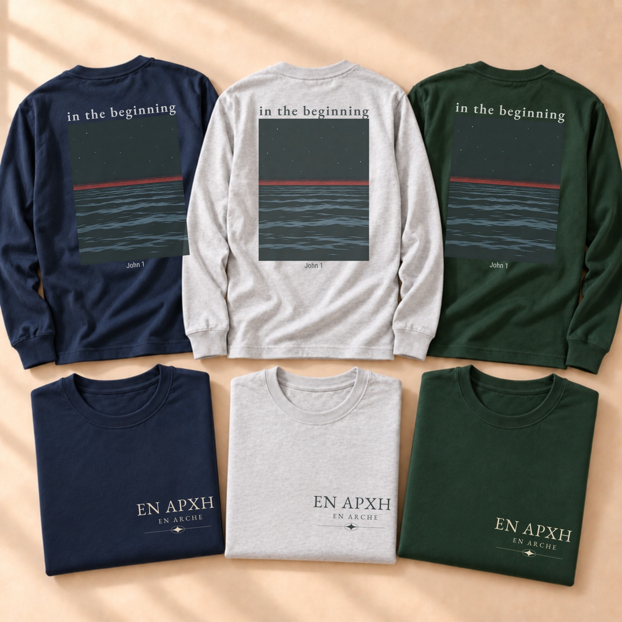 En Arche: "In the Beginning" Long Sleeve Tee - Image 8