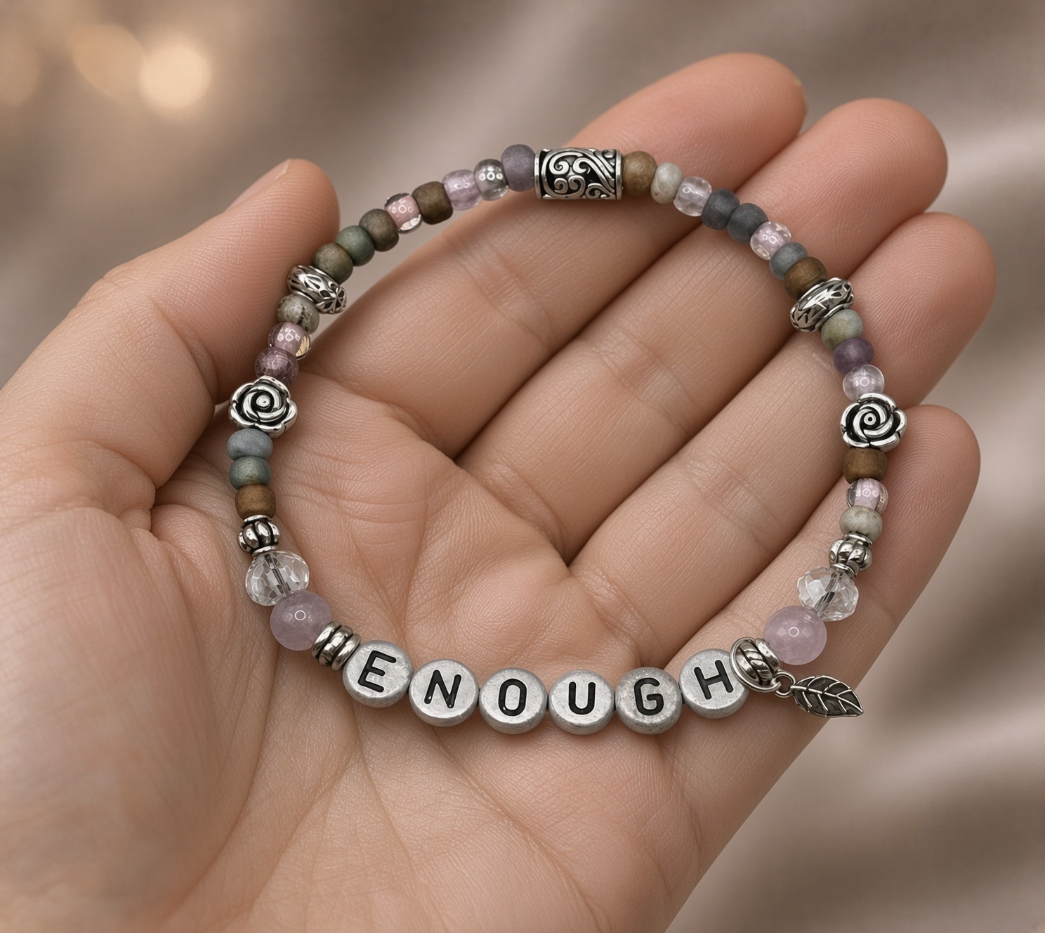 ENOUGH Scripture Bracelet - Image 4
