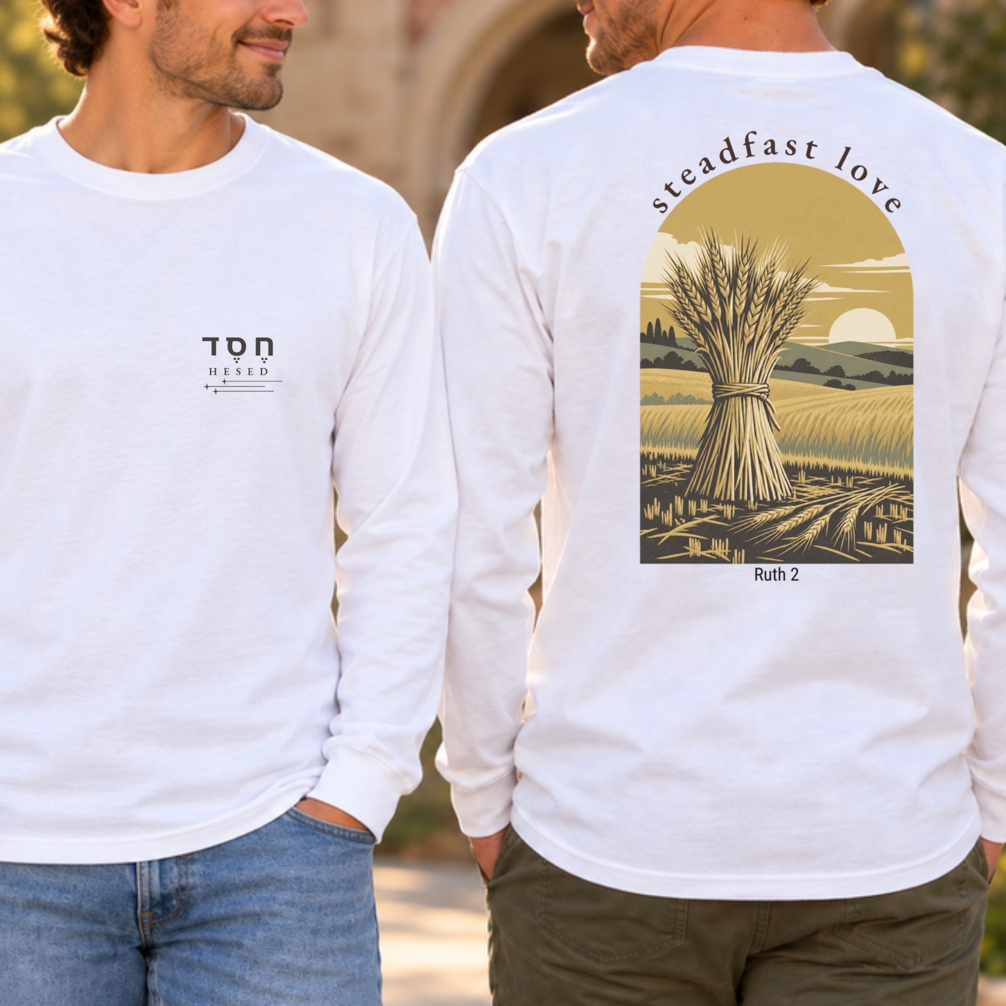 Hesed: "Steadfast Love" Long Sleeve Tee - Image 2