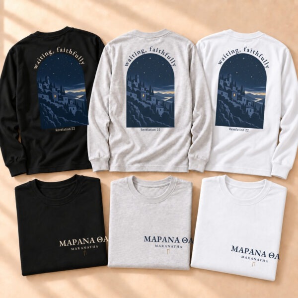 Maranatha: "Come, Lord" Long Sleeve Tee - Image 7