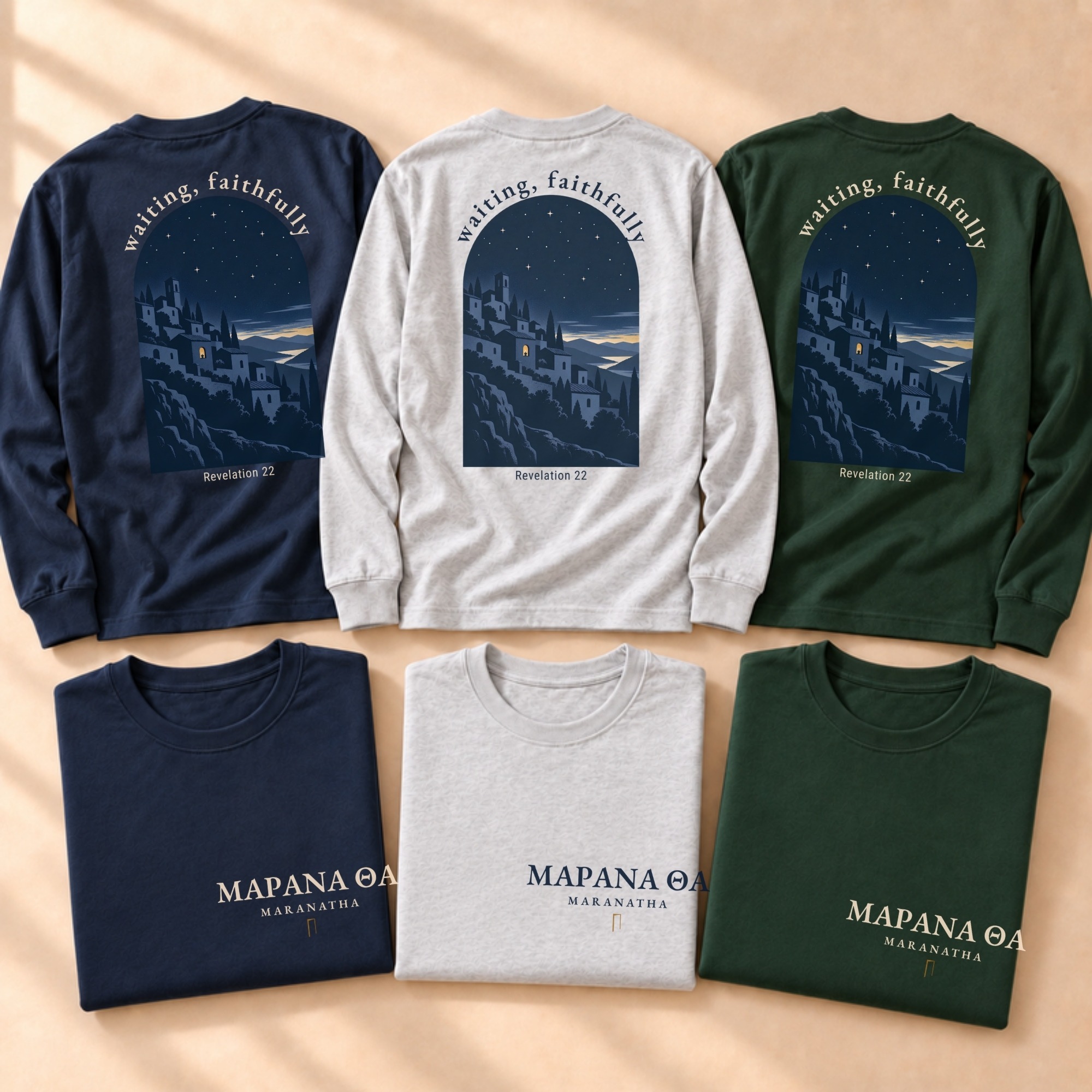 Maranatha: "Come, Lord" Long Sleeve Tee - Image 8