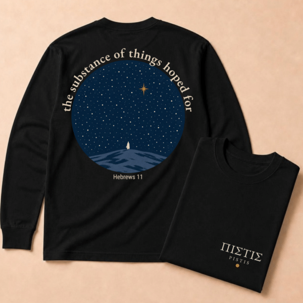 Pistis: "Faith" Long Sleeve Tee - Image 3