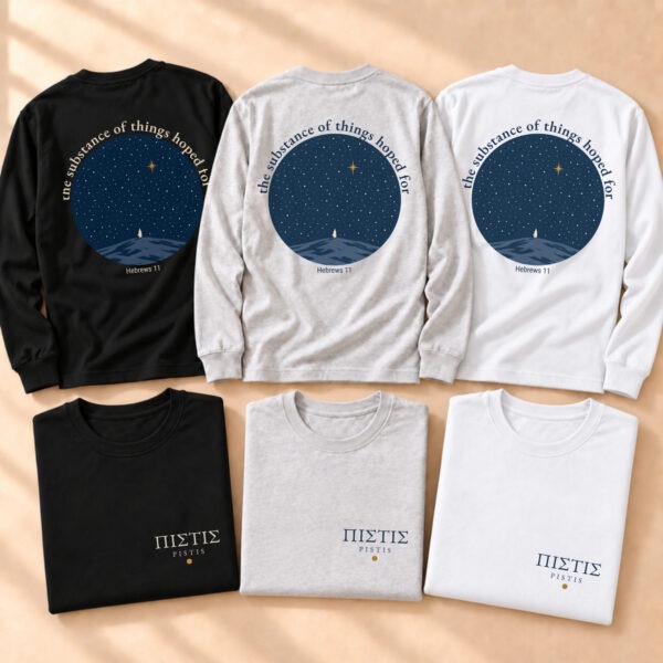 Pistis: "Faith" Long Sleeve Tee - Image 7
