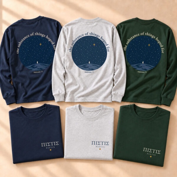 Pistis: "Faith" Long Sleeve Tee - Image 8